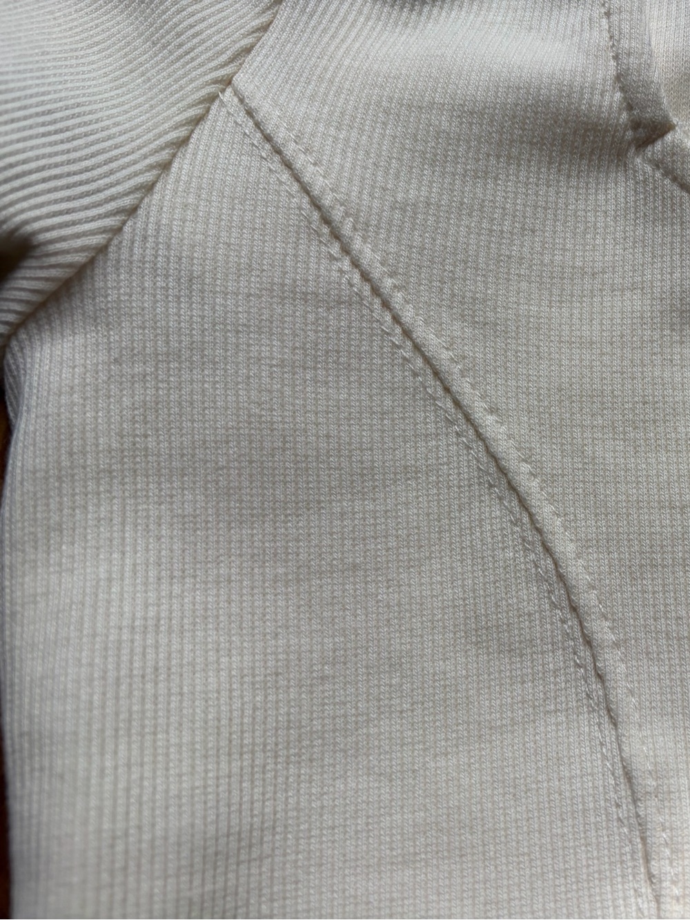 Anthropologie Cream Scoop Neck Short Sleeve Top - Picture 8 of 9